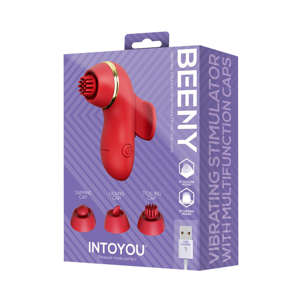 IY- Beeny – Multifunktionsvibrator – Rot