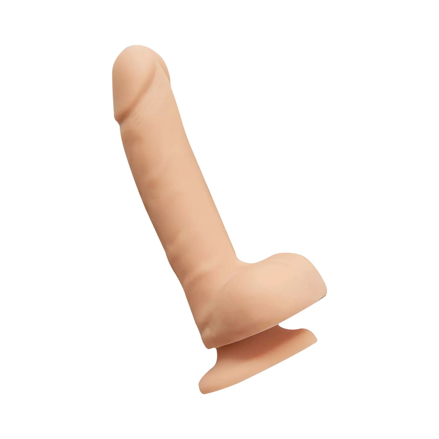 3: Strap-On-Me – Rotierender und vibrierender realistischer Dildo – Größe L – Nude