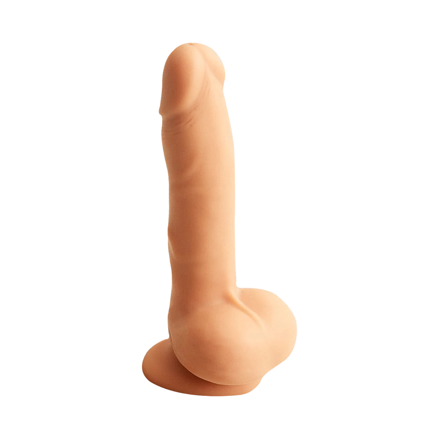 Strap-On-Me – Rotierender und vibrierender realistischer Dildo – Größe L – Nude