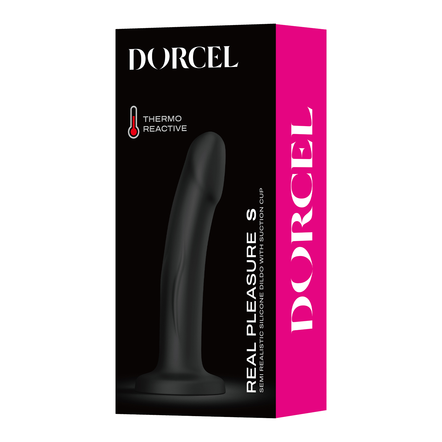 Dorcel – Real Pleasure Dildo – Größe S – Schwarz