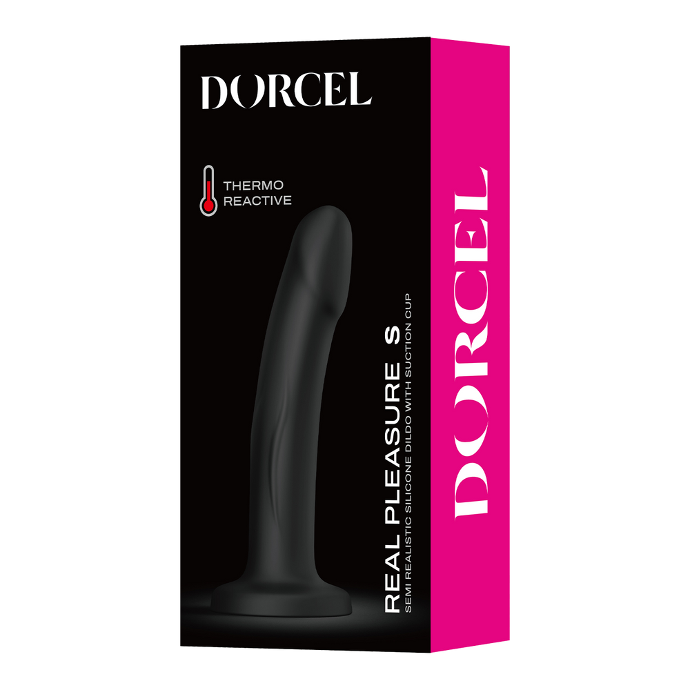 Dorcel – Real Pleasure Dildo – Größe S – Schwarz