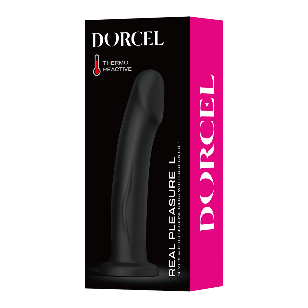 2: Dorcel – Real Pleasure Dildo – Größe L – Schwarz