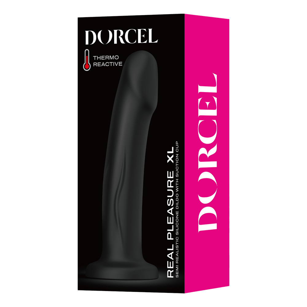 Dorcel – Real Pleasure Dildo – Größe XL – Schwarz