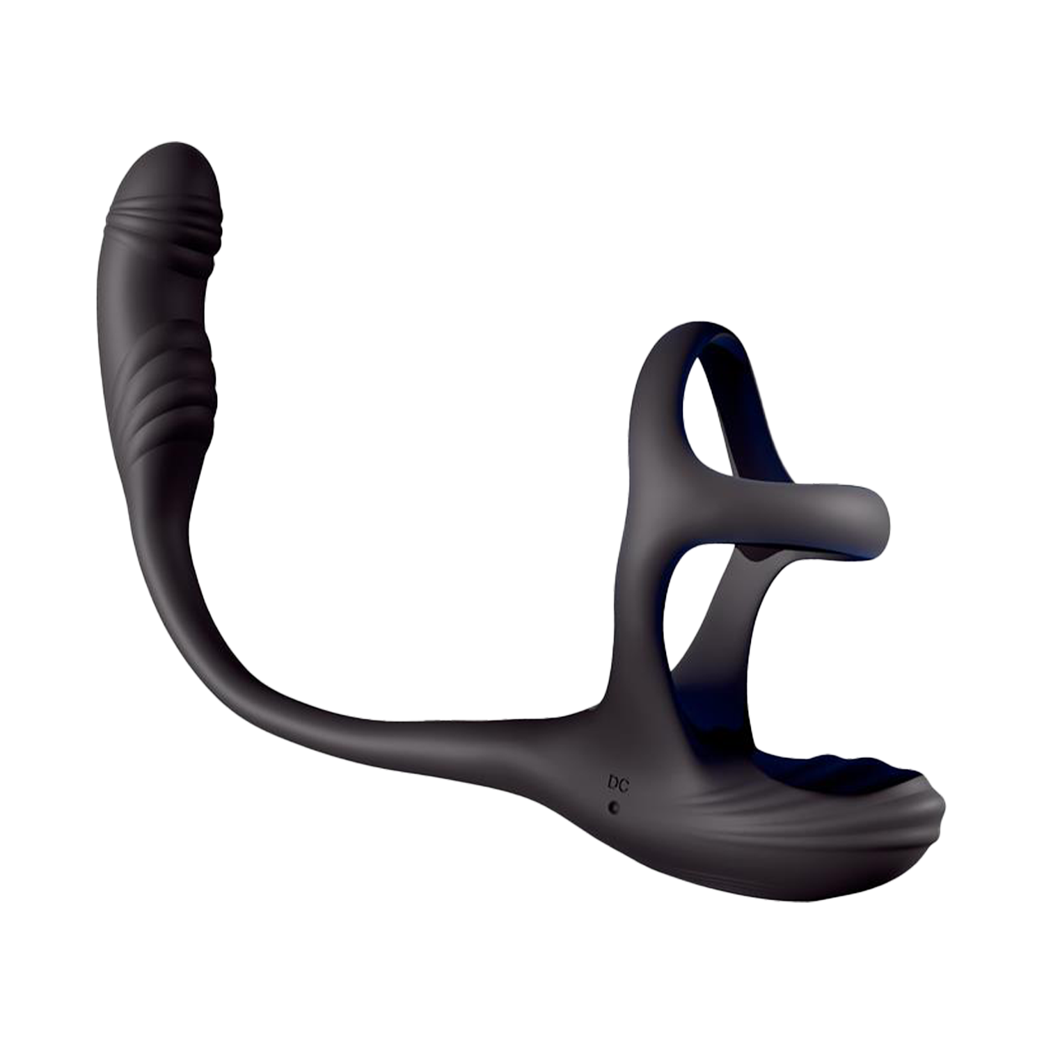 IY - Kamber - Wavender, vibrierender Analplug und Cockring mit Fernbedienung - Schwarz