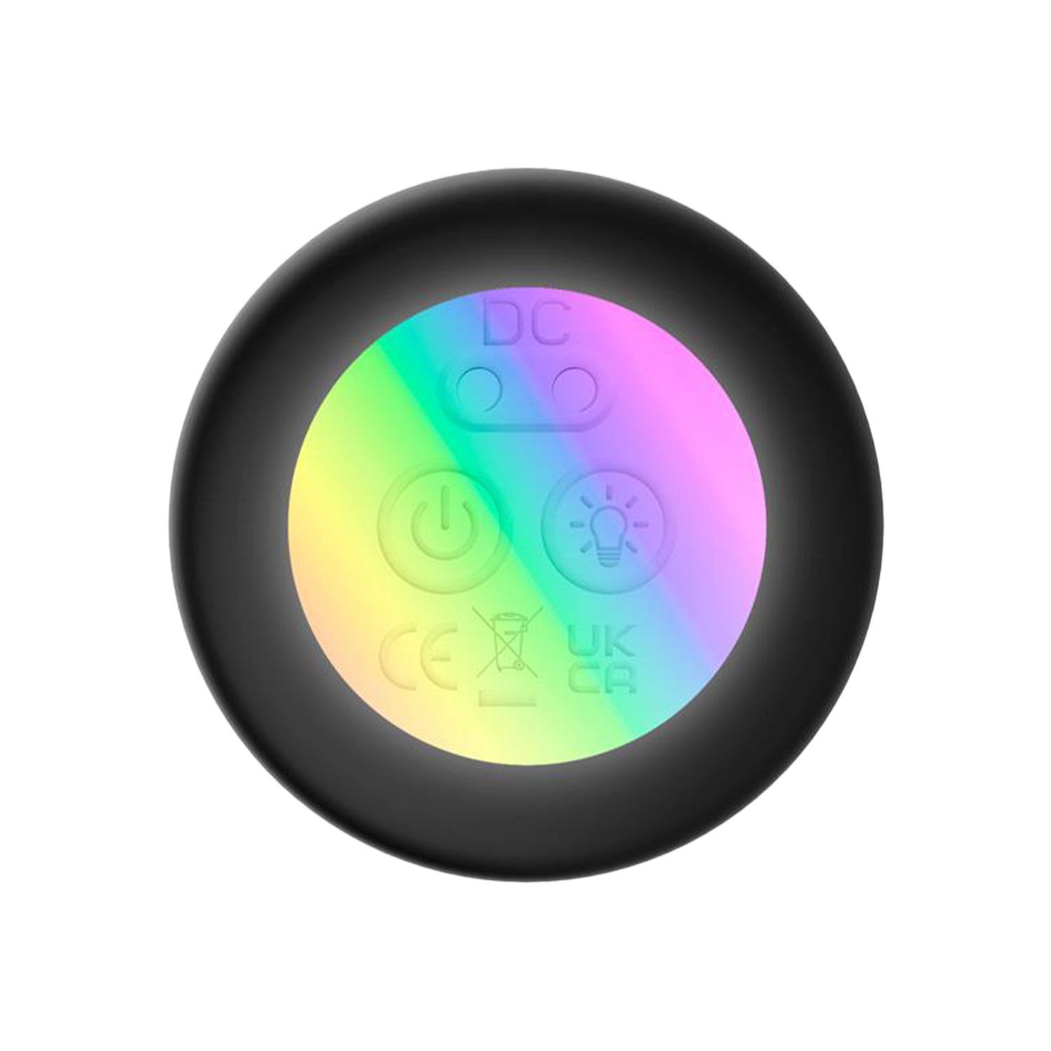 4: IY – Krax – Butt Plug mit Vibration, Stoßfunktion, LED-Licht und Fernbedienung – Schwarz