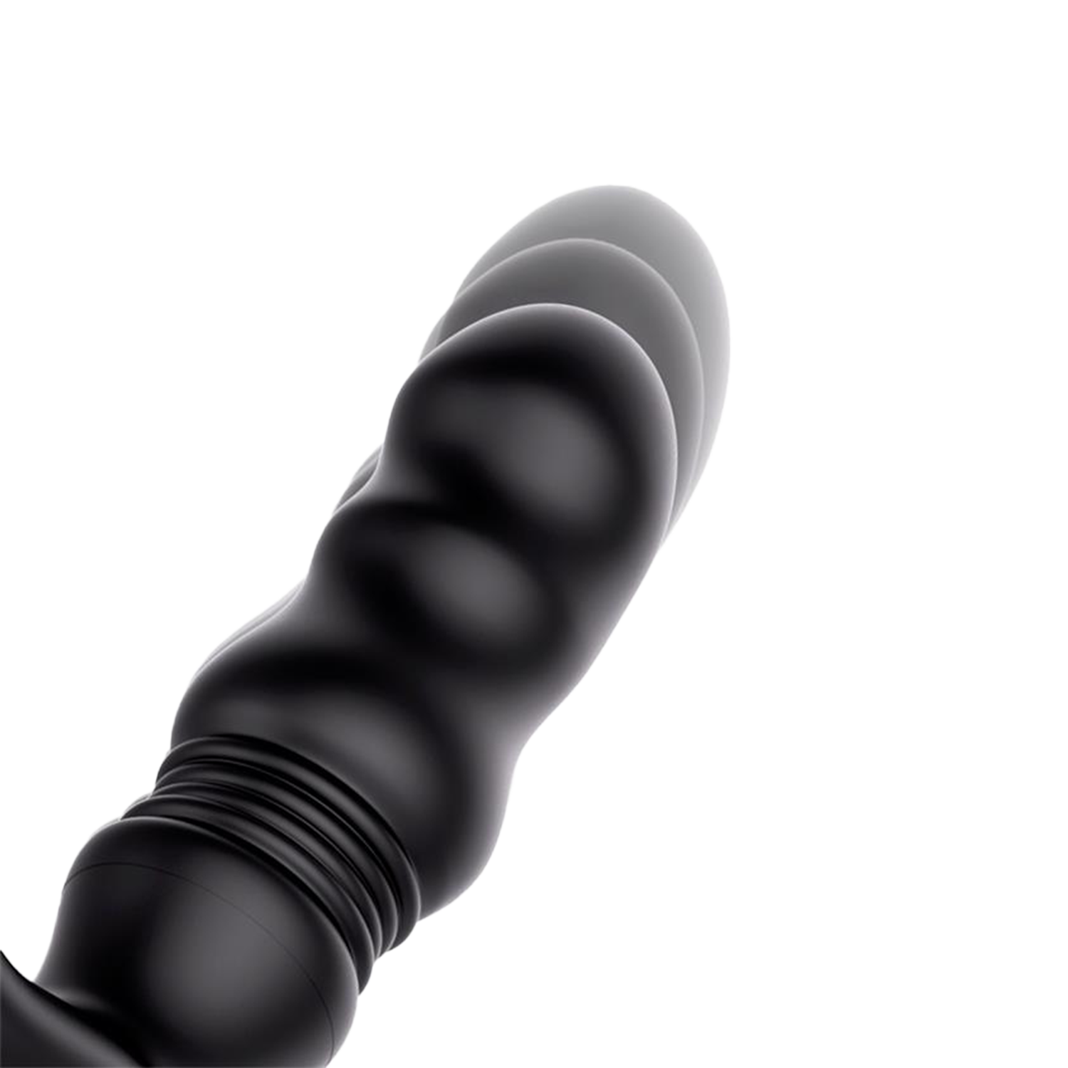 4: IY – Womp – Stoßendes und vibrierendes Prostatamassagegerät mit Fernbedienung – Schwarz