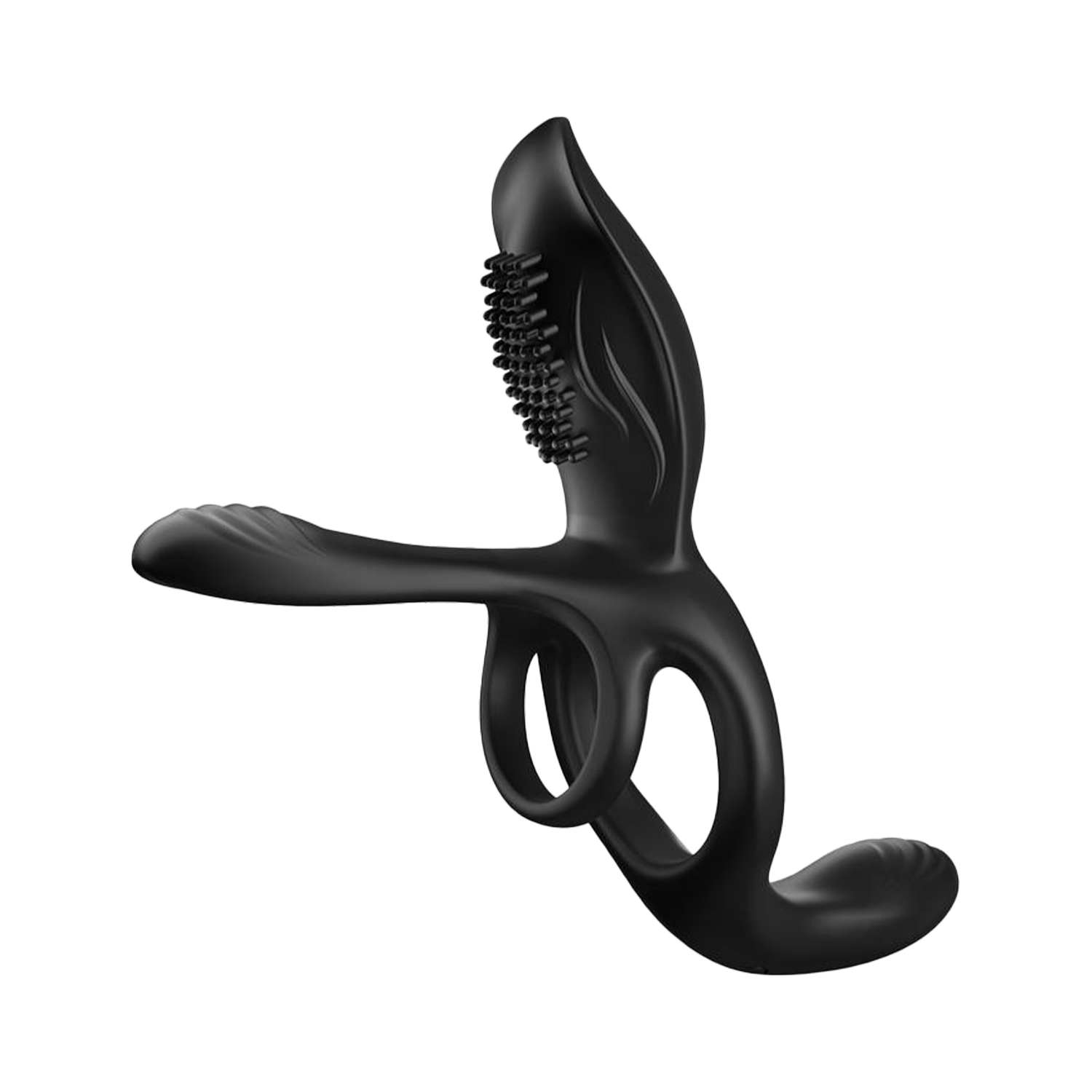 3: IY - Daxer - Girth Gainer Vibrating Double Cockring mit Fernbedienung - Schwarz