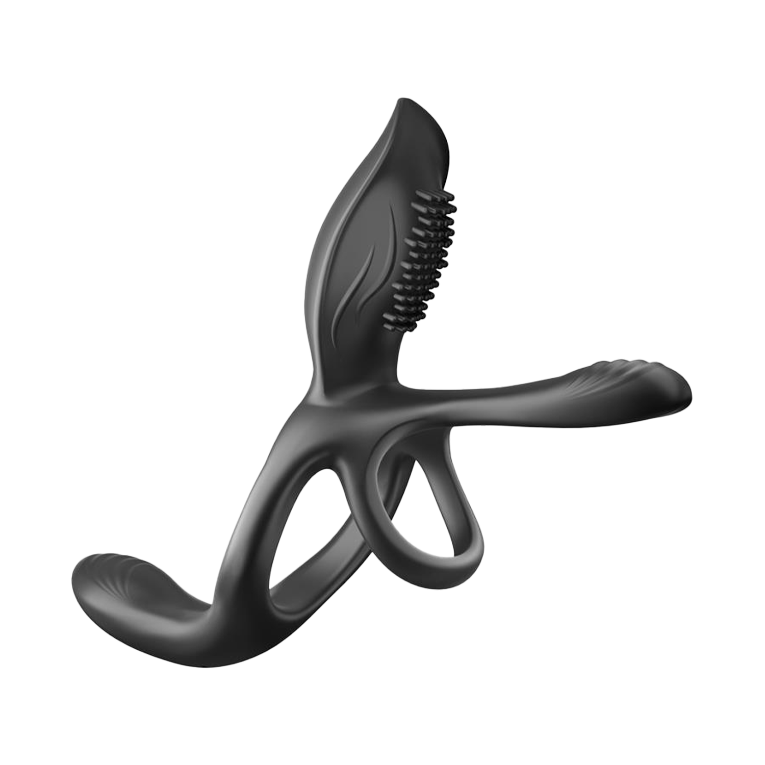 4: IY - Daxer - Girth Gainer Vibrating Double Cockring mit Fernbedienung - Schwarz