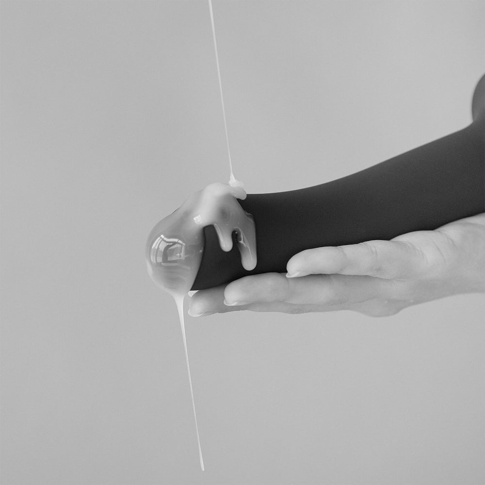 Strap-On-Me – Squirting Cum Dildo Realistic – Größe L – Schwarz