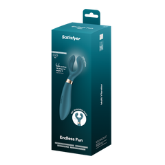 Satisfyer – Battery Series – Endless Fun – Paarvibrator – Flaschengrün