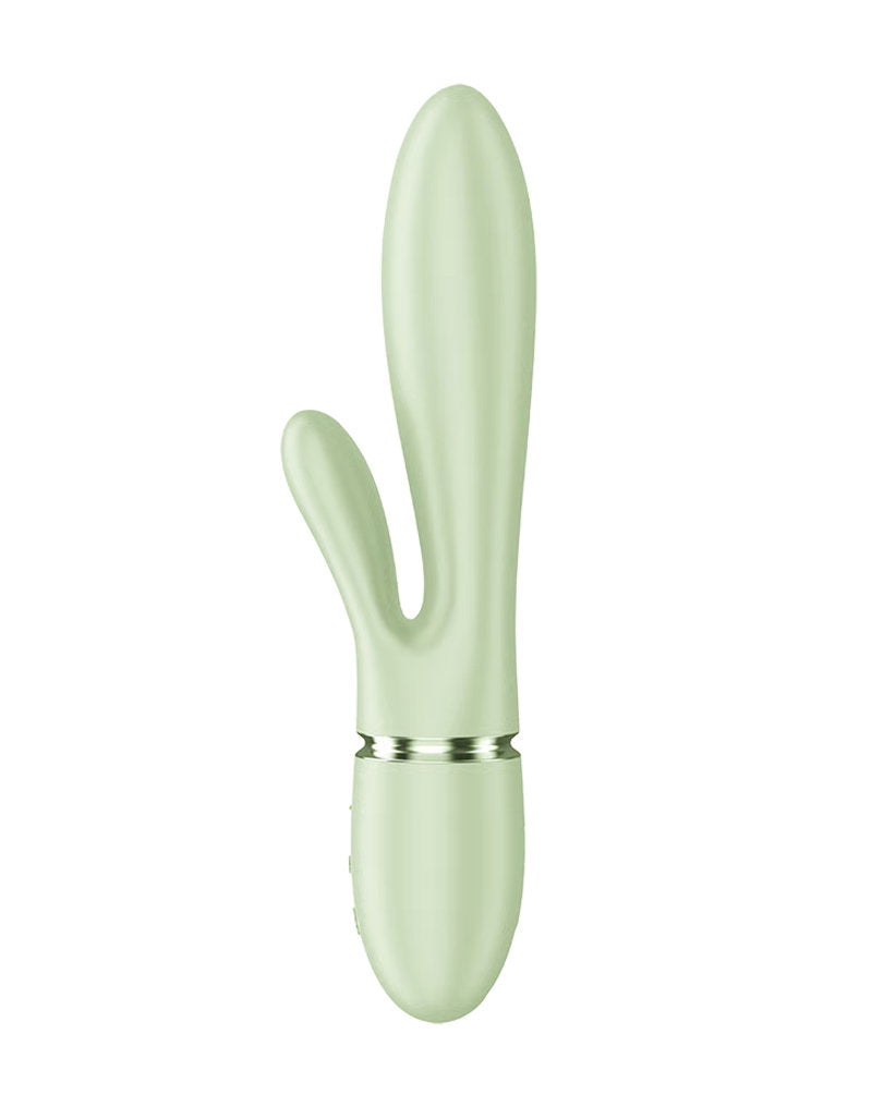 Satisfyer – Pearl Bunny 2 – Rotierender Rabbit-Vibrator – Hellgrün