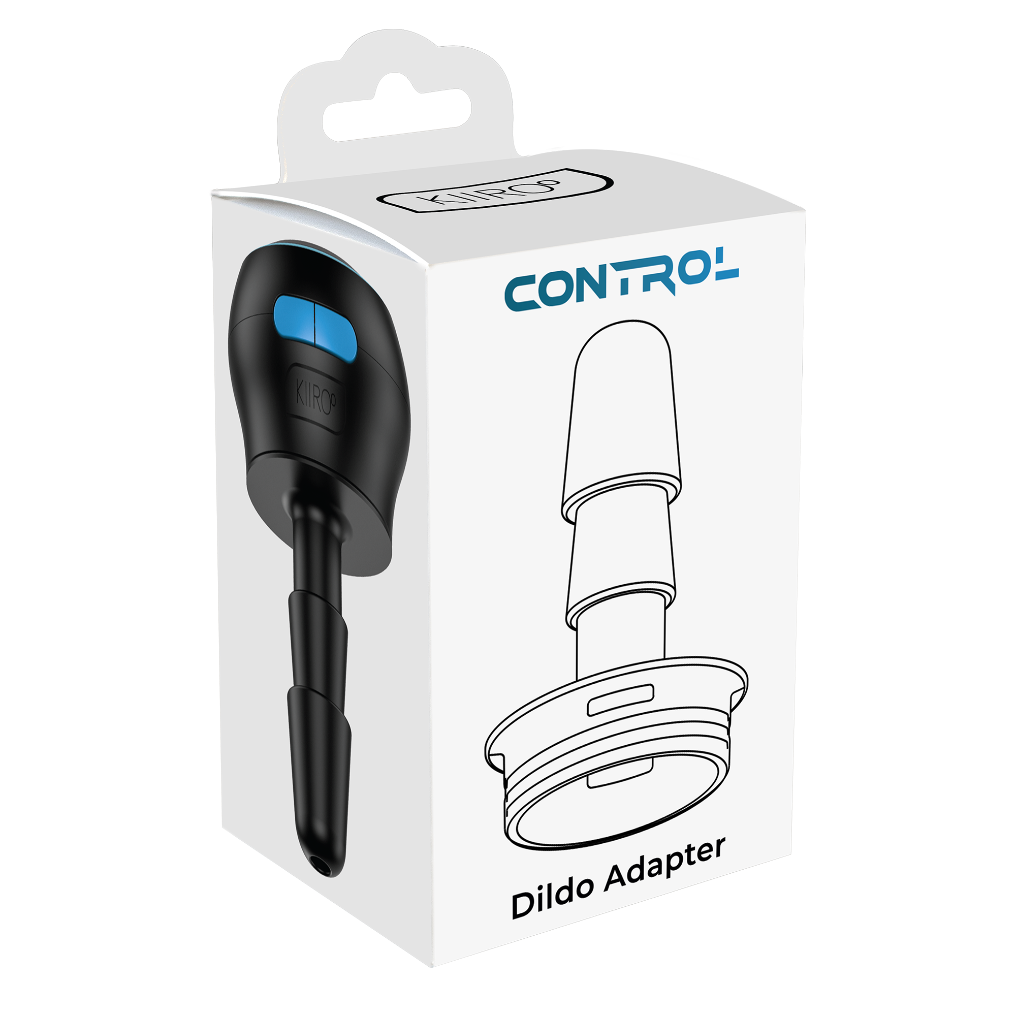 KIIROO – Control Dildo Adapter – Schwarz