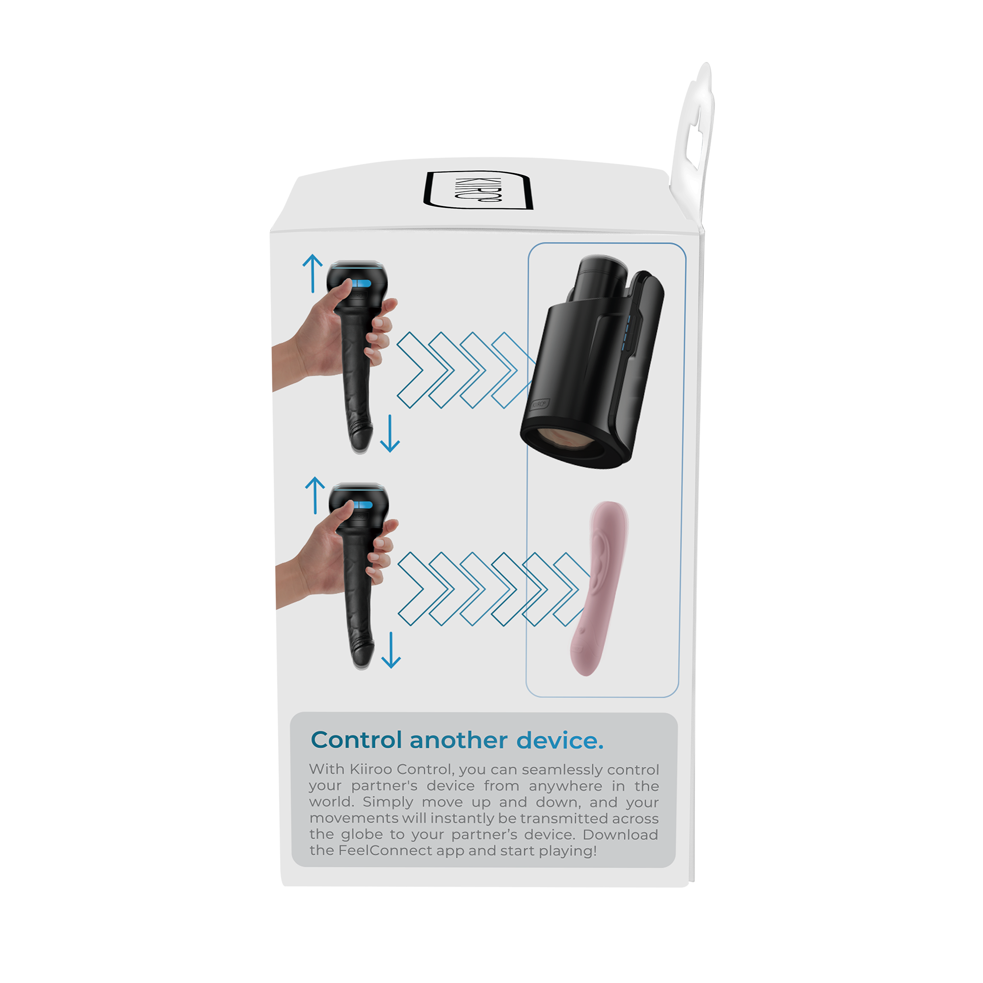 KIIROO – Control Dildo Adapter – Schwarz