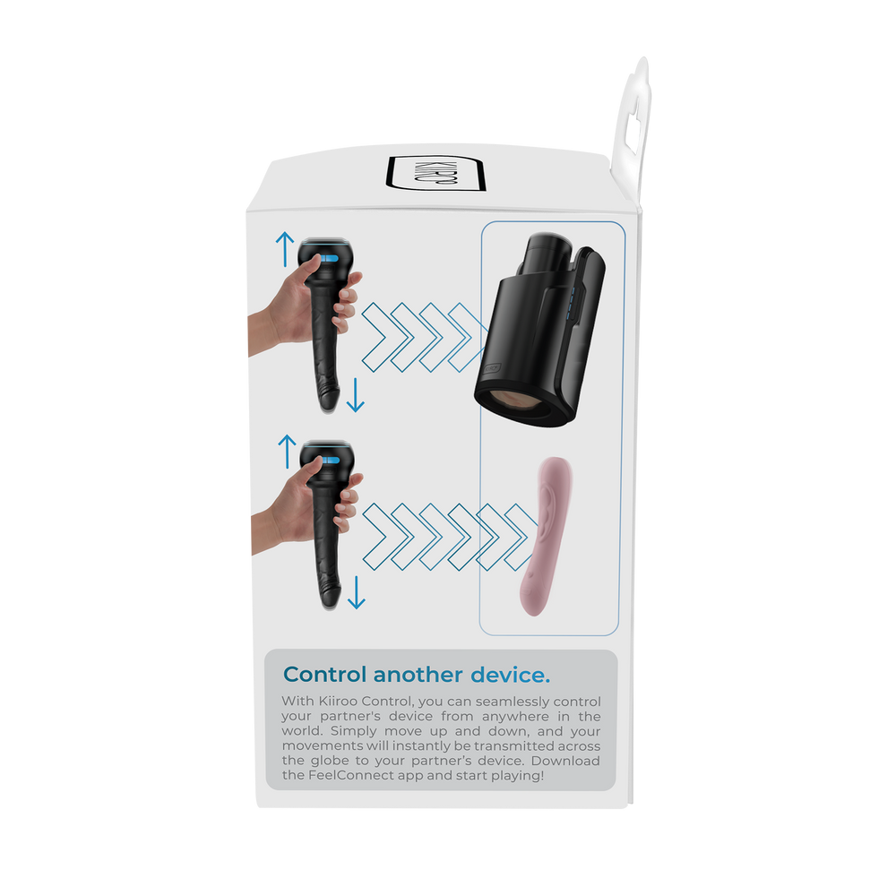 KIIROO – Control Dildo Adapter – Schwarz