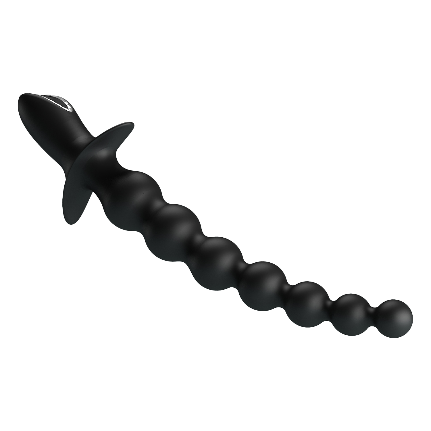 4: PL - Rigdon - Analperlen-Vibrator-Plug - Schwarz