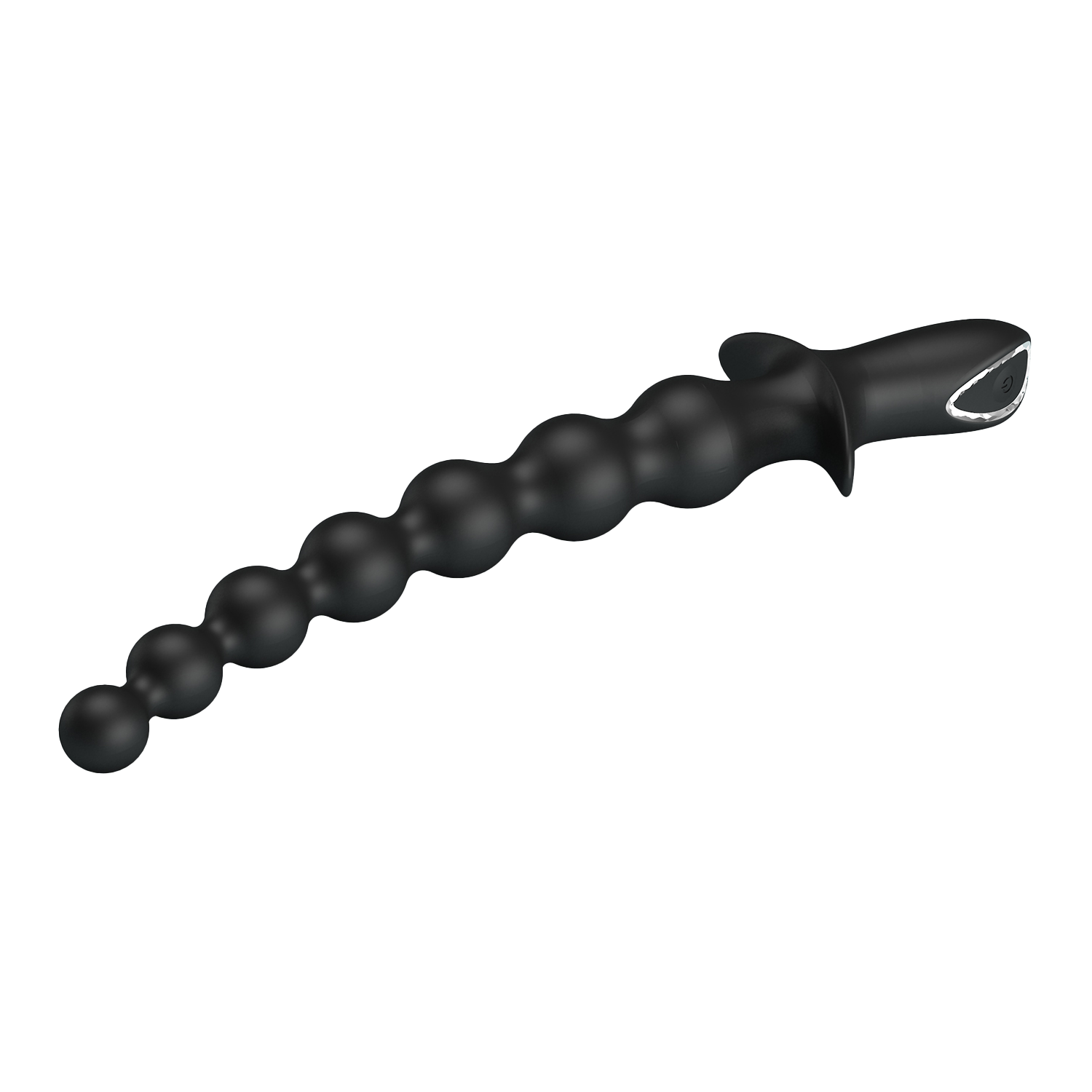 5: PL - Rigdon - Analperlen-Vibrator-Plug - Schwarz