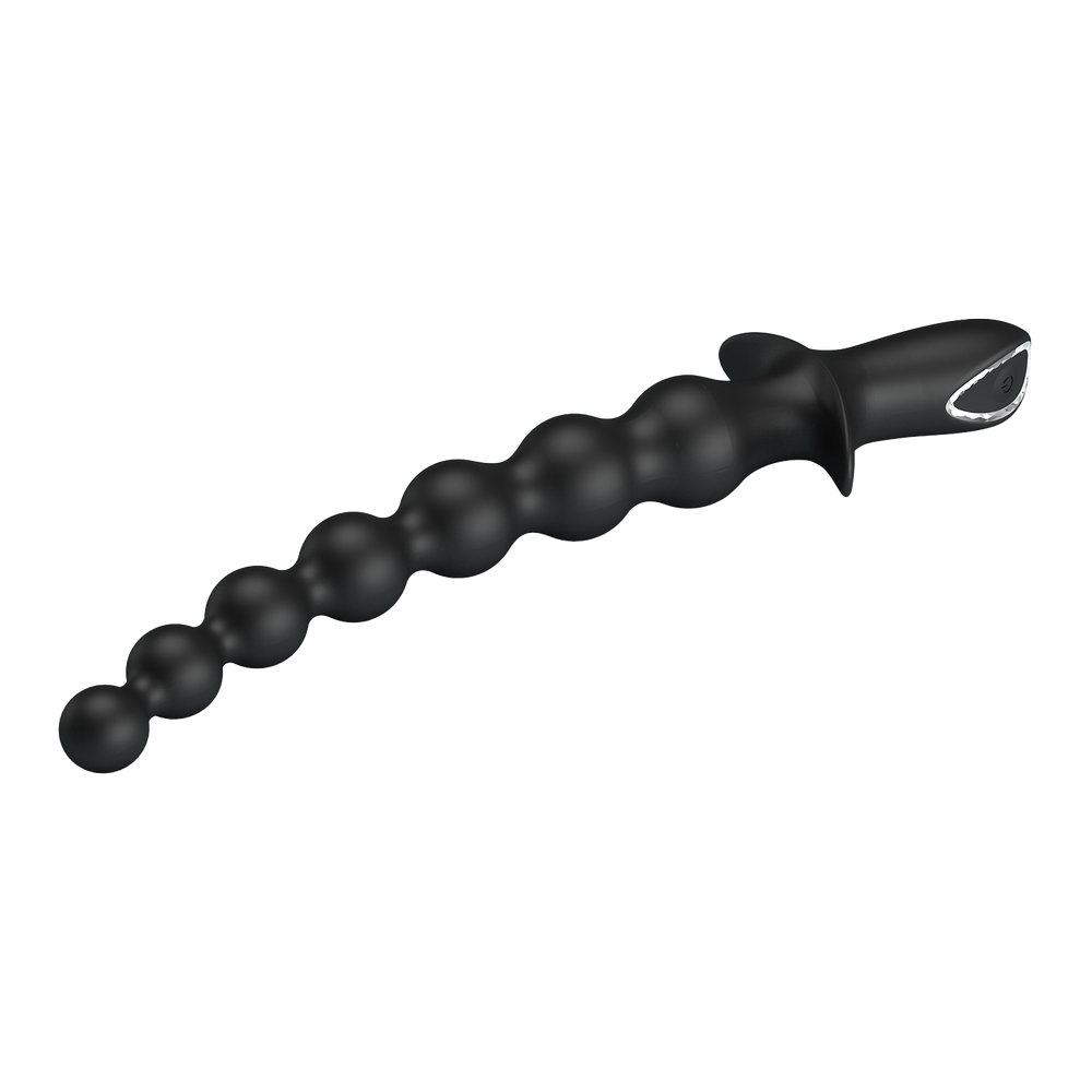 5: PL - Rigdon - Analperlen-Vibrator-Plug - Schwarz