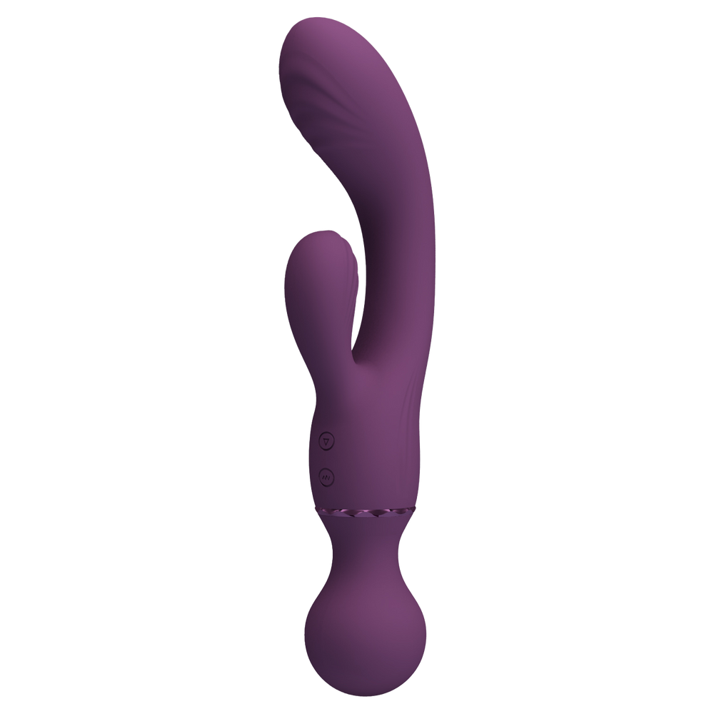 2: PL – Allrounder – Rabbit-Vibrator – Burgunderrot