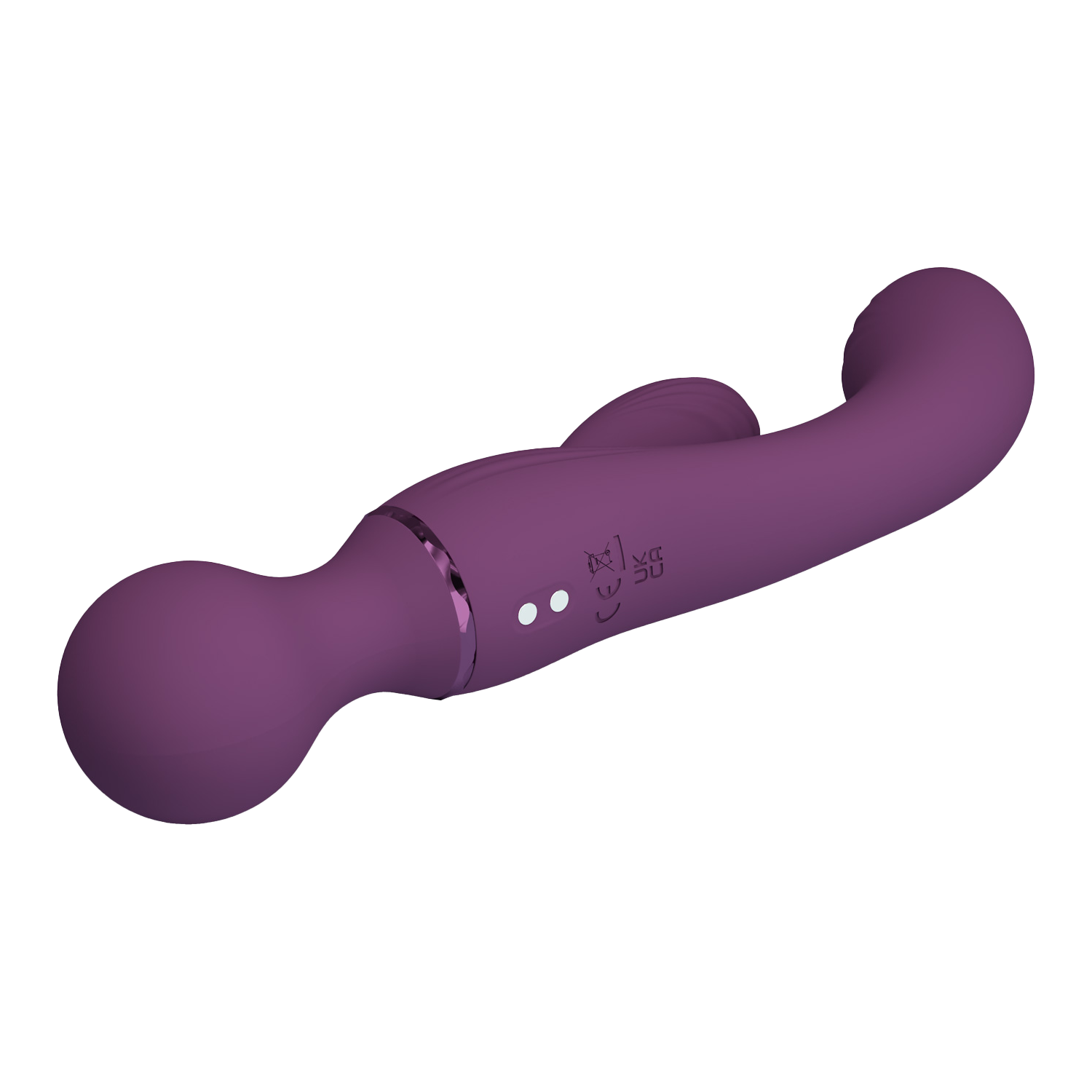 6: PL – Allrounder – Rabbit-Vibrator – Burgunderrot