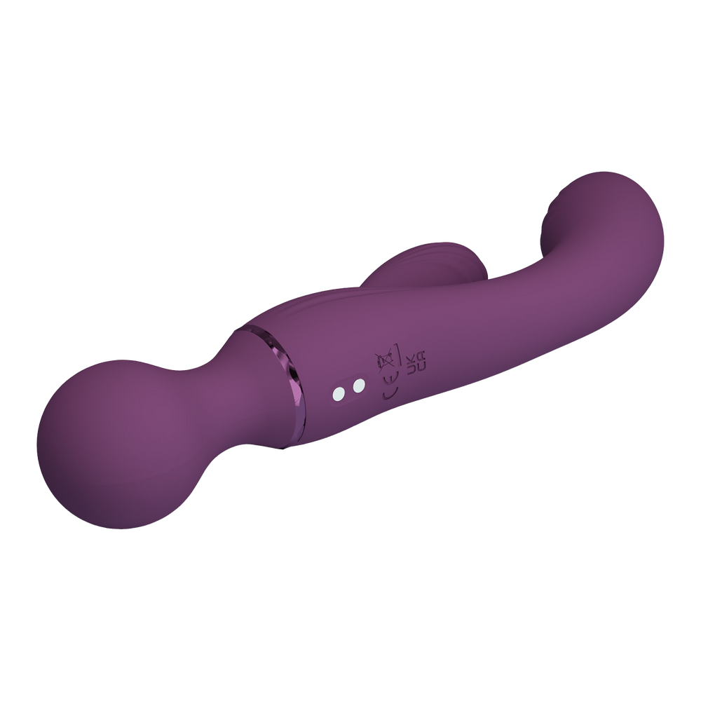 6: PL – Allrounder – Rabbit-Vibrator – Burgunderrot