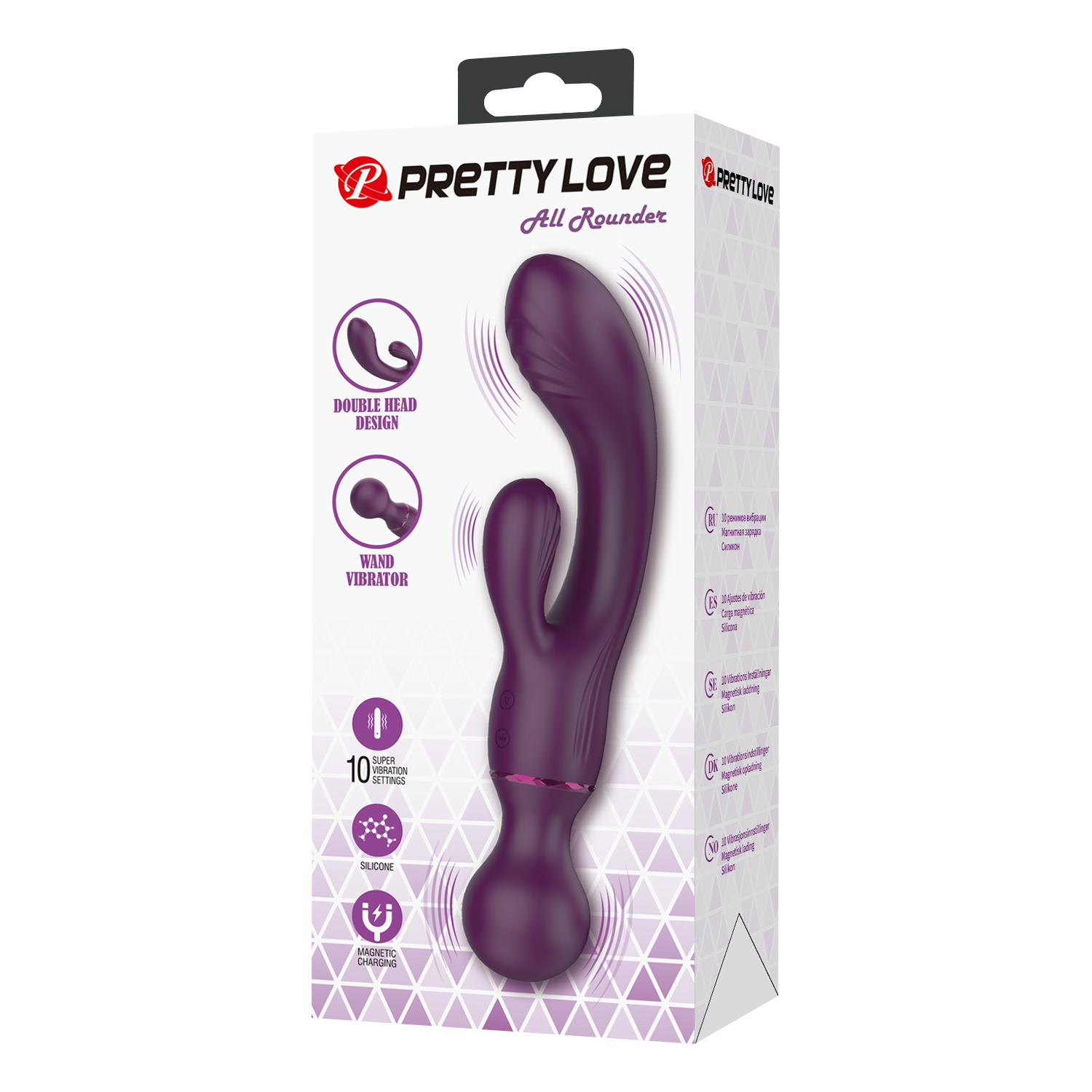 7: PL – Allrounder – Rabbit-Vibrator – Burgunderrot