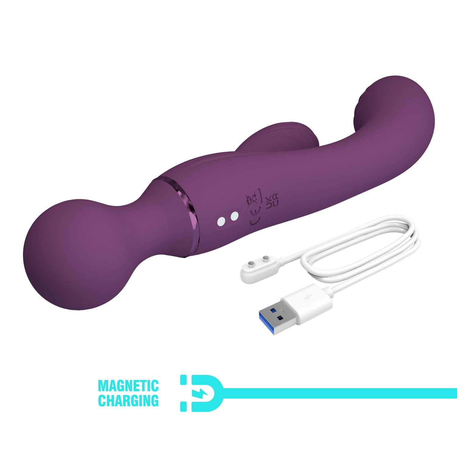 9: PL – Allrounder – Rabbit-Vibrator – Burgunderrot