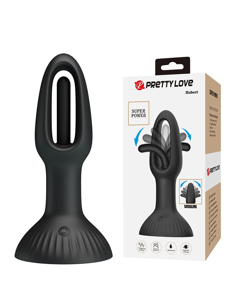 PL - Hubert - Anal-Wackelvibrator - Schwarz