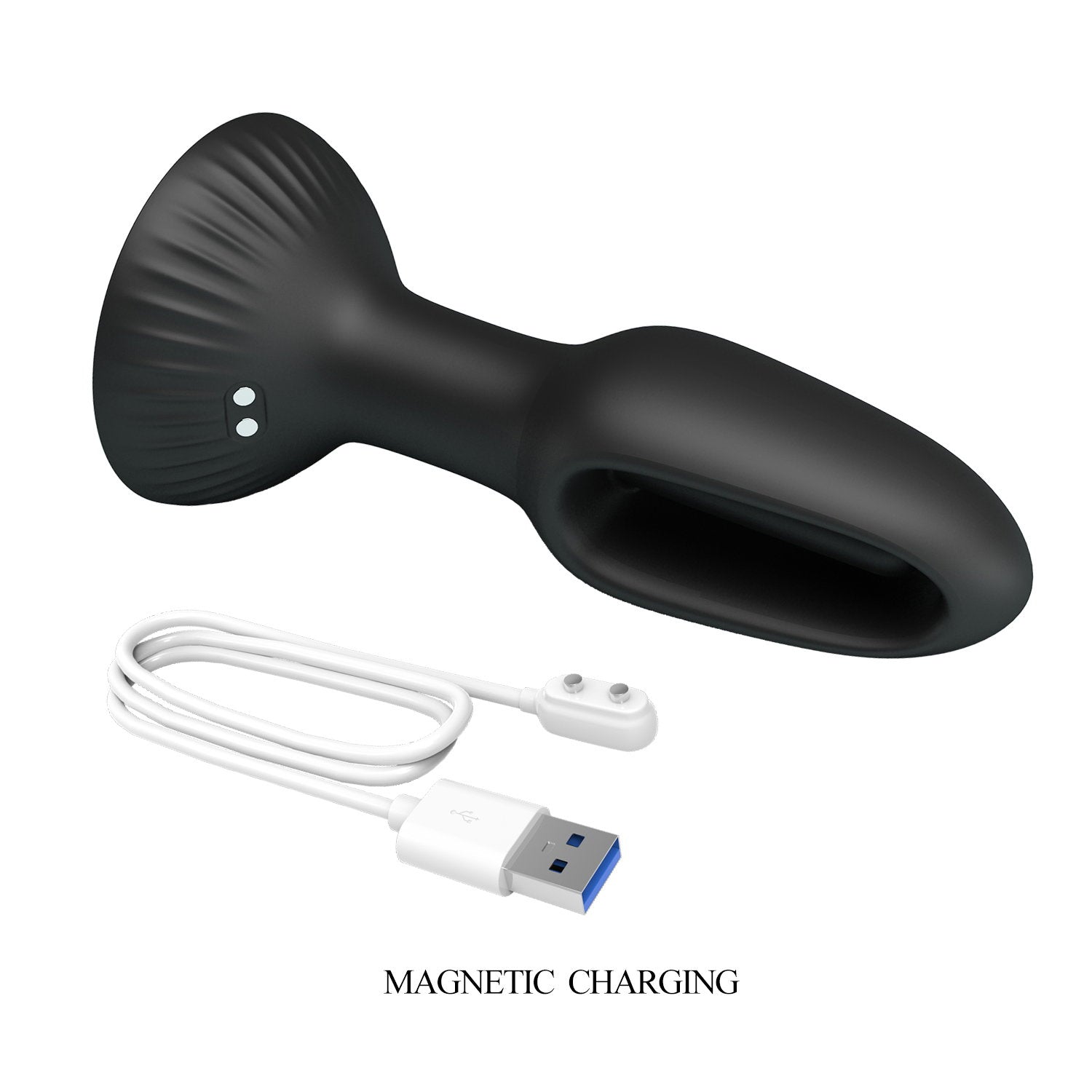 PL - Hubert - Anal-Wackelvibrator - Schwarz