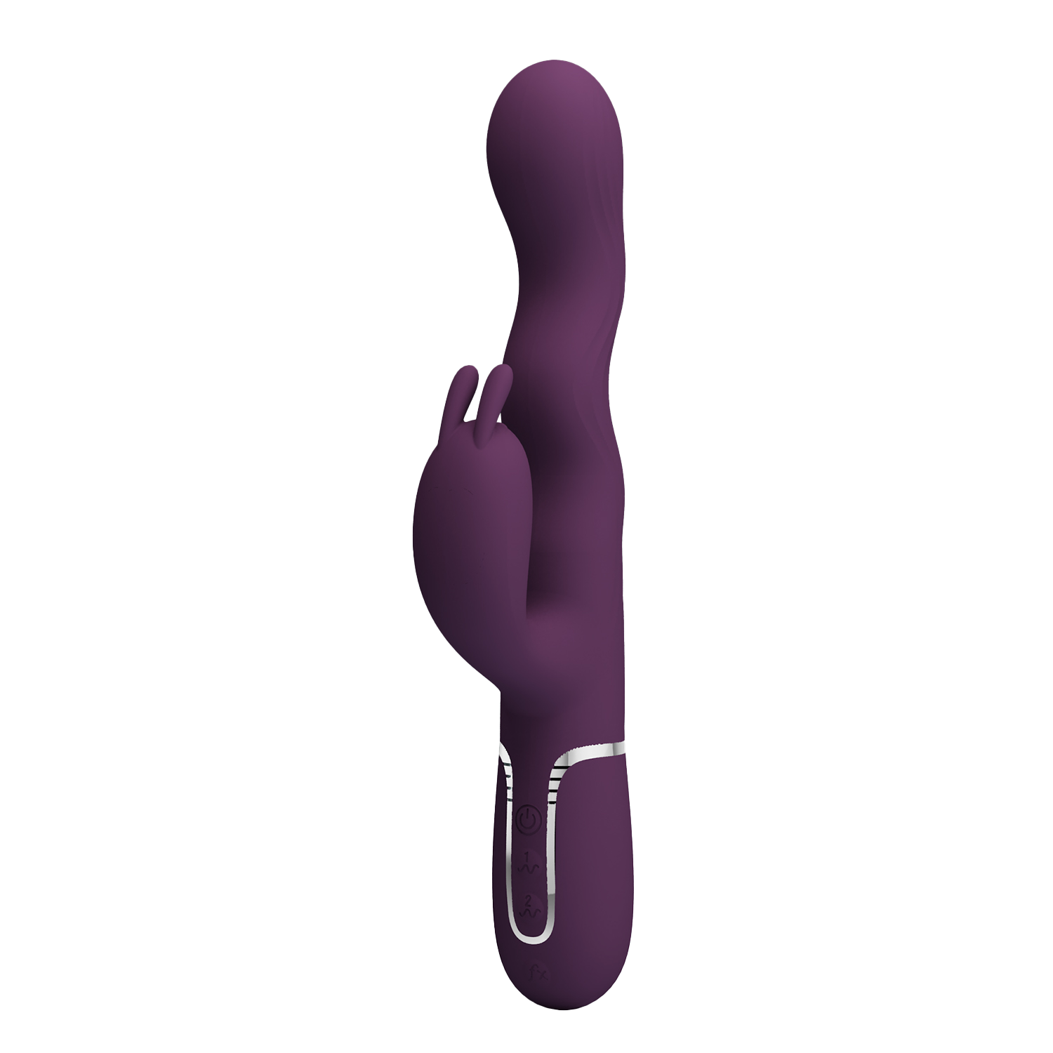 2: PL - Laurens - Rabbit Vibrator - Burgundy
