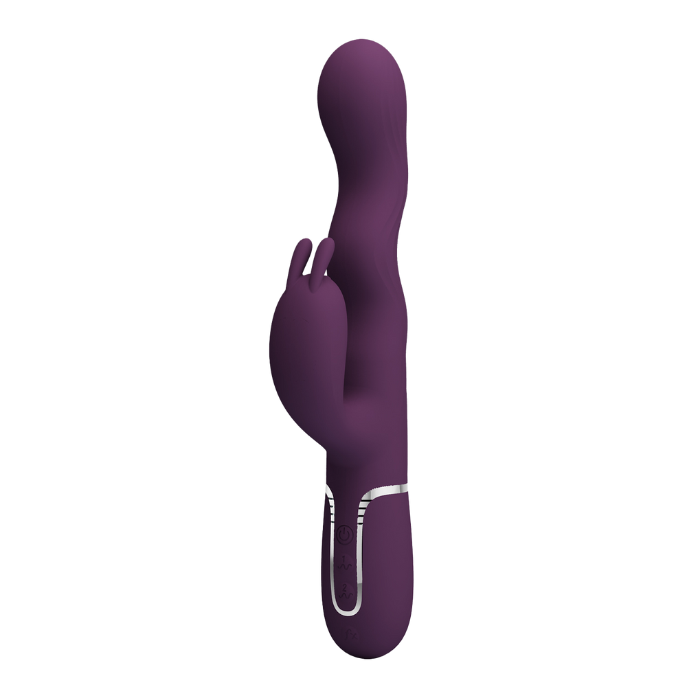 PL - Laurens - Rabbit Vibrator - Burgundy