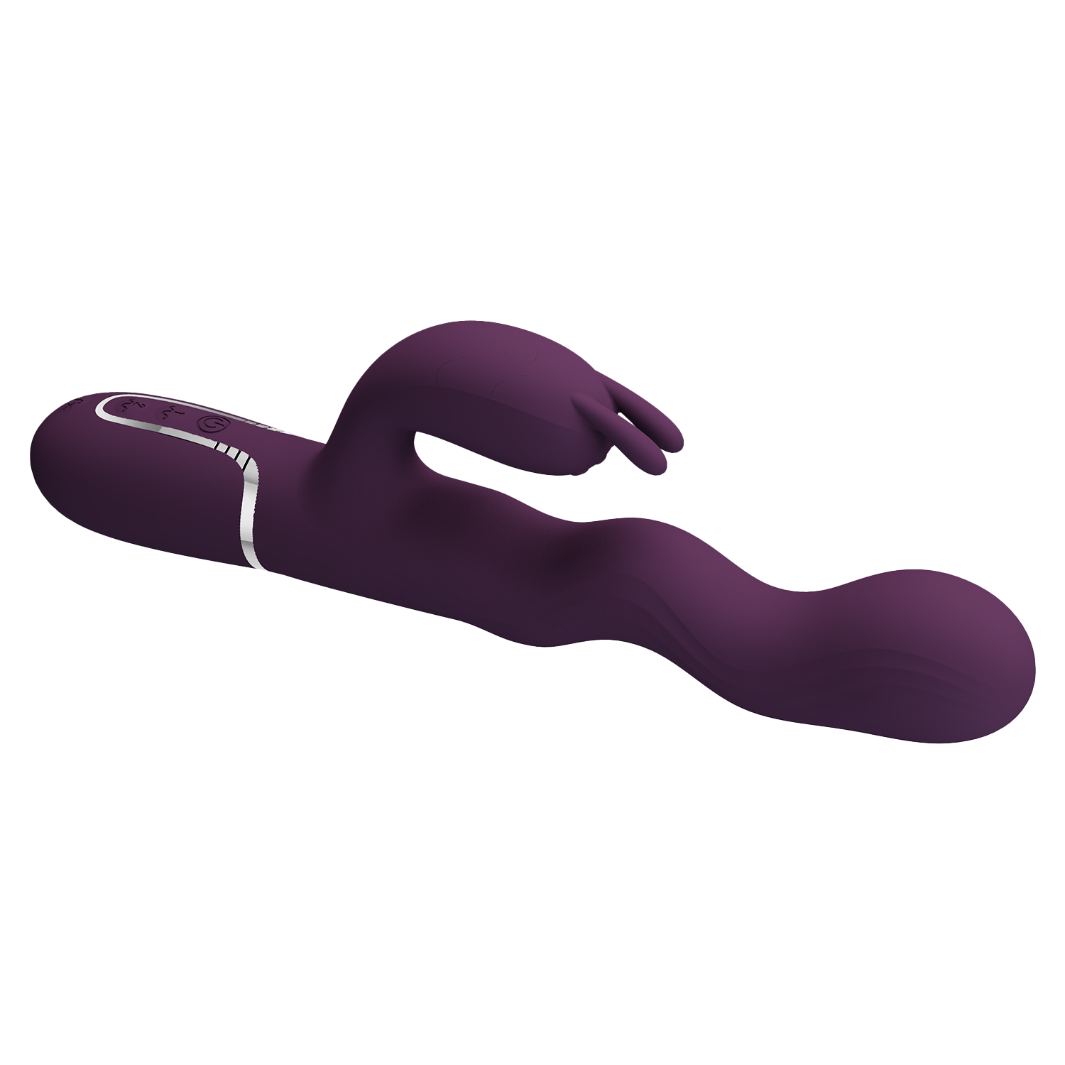 PL - Laurens - Rabbit Vibrator - Burgundy