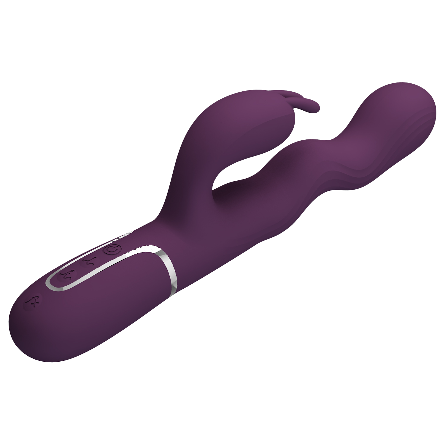 4: PL - Laurens - Rabbit Vibrator - Burgundy
