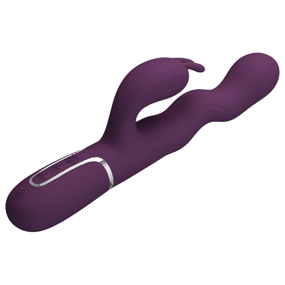 4: PL - Laurens - Rabbit Vibrator - Burgundy