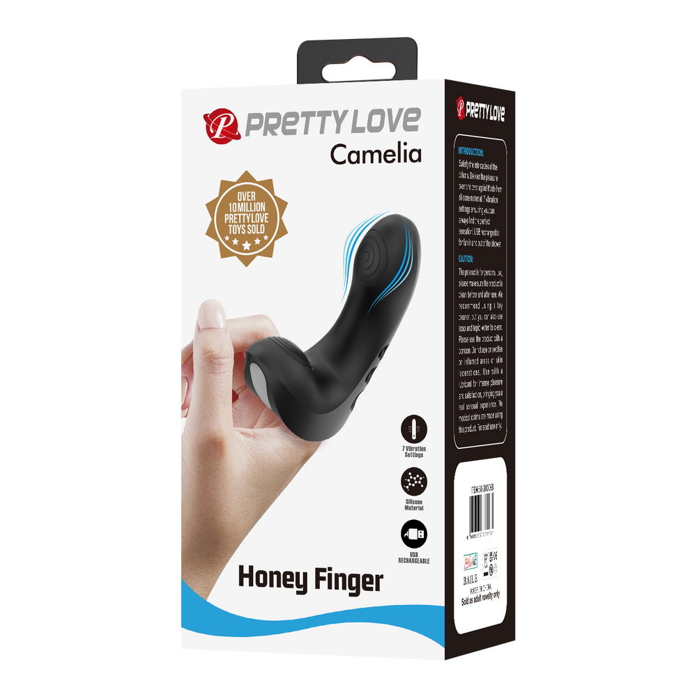8: PL – Camelia – Fingervibrator – Schwarz