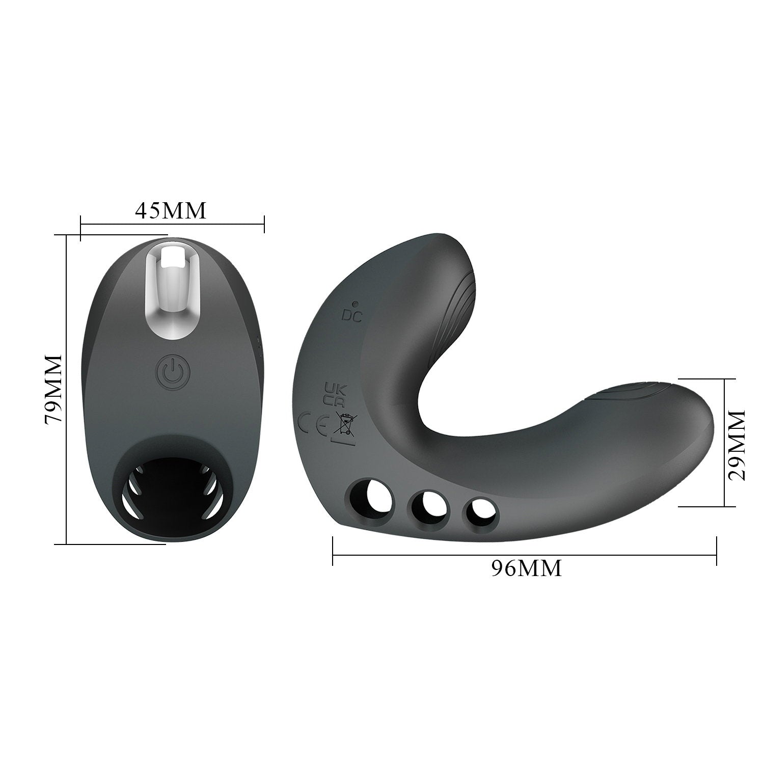 9: PL – Camelia – Fingervibrator – Schwarz