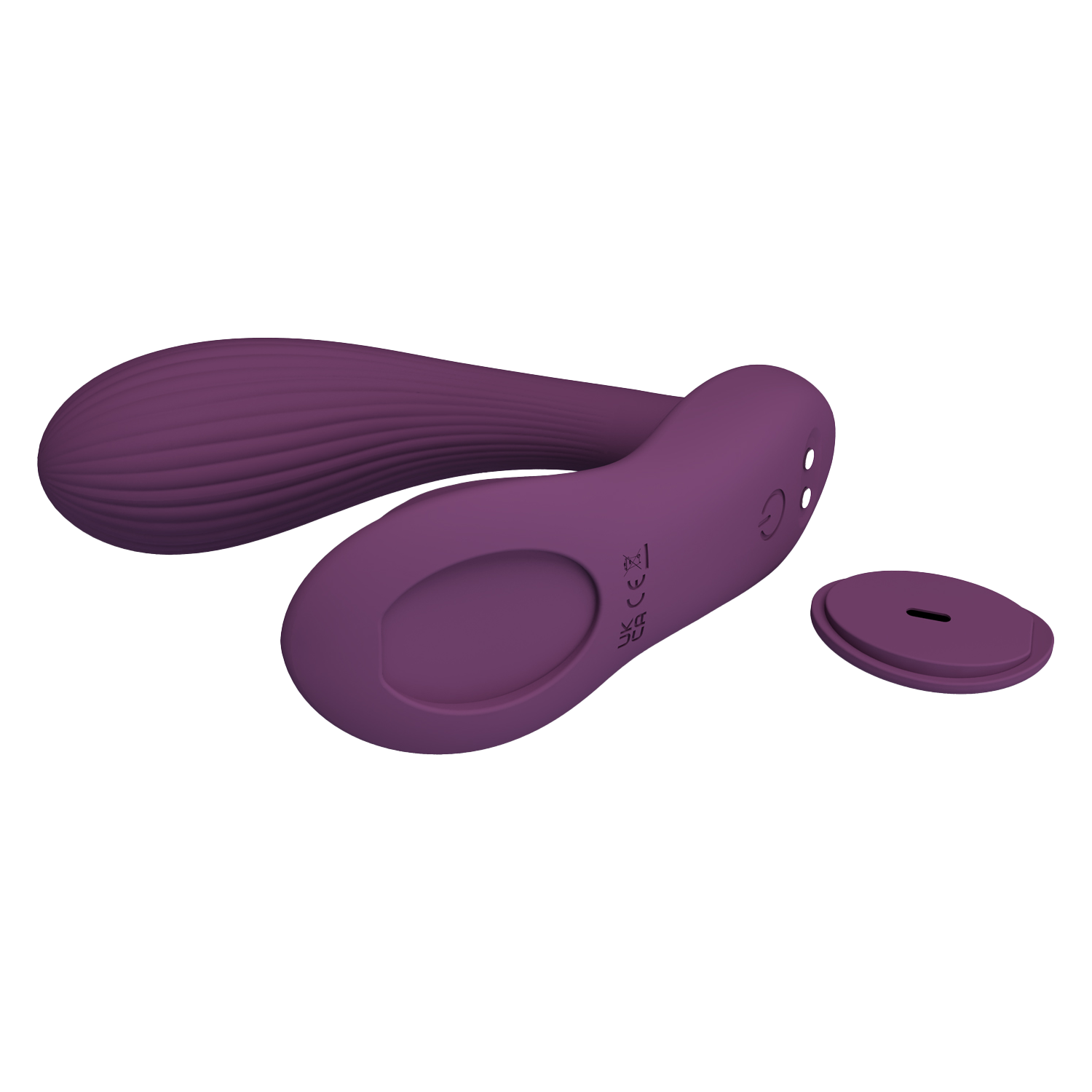 4: PL - Franz - Tragbarer Vibrator (App-gesteuert) - Burgunderrot