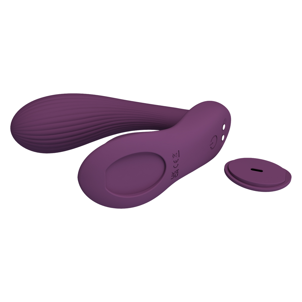 4: PL - Franz - Tragbarer Vibrator (App-gesteuert) - Burgunderrot