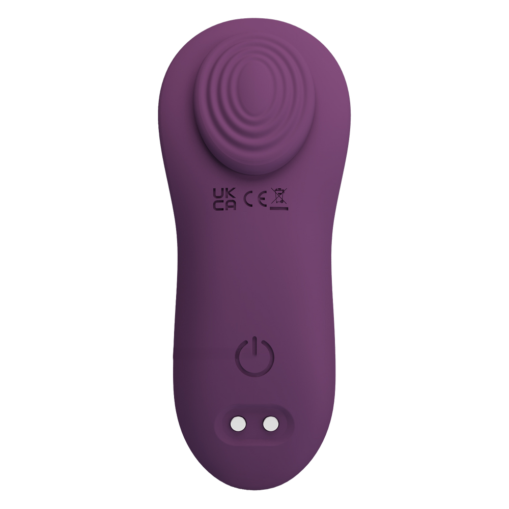 5: PL - Franz - Tragbarer Vibrator (App-gesteuert) - Burgunderrot