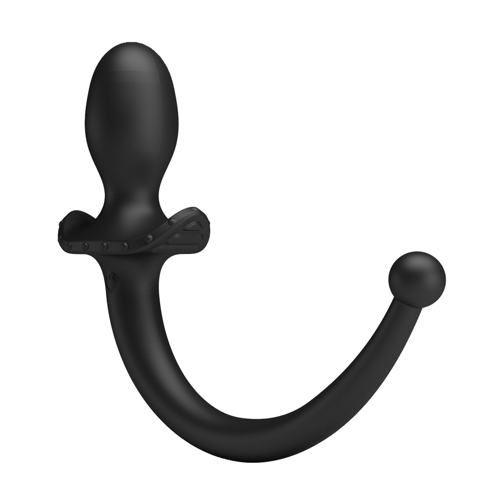 Mr. Play – Super Power – Butt Plug mit Fernbedienung – Schwarz