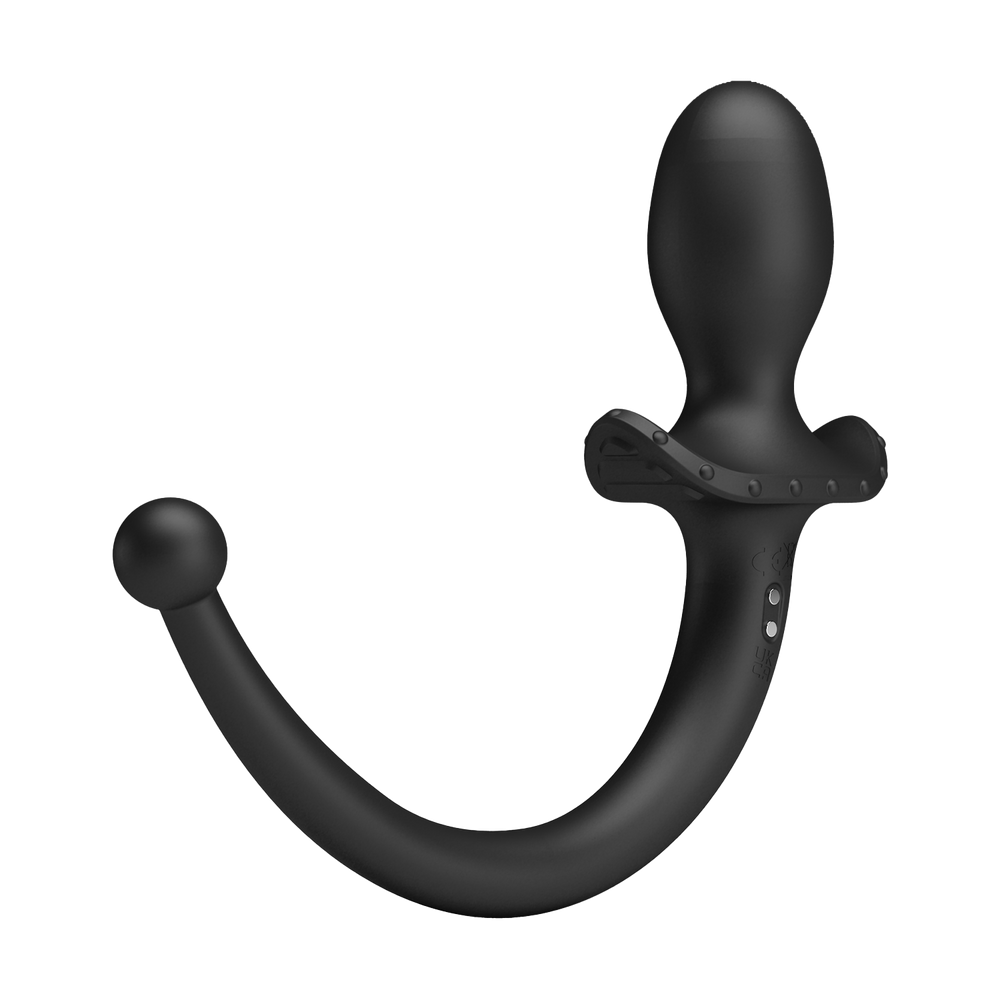 4: Mr. Play – Super Power – Butt Plug mit Fernbedienung – Schwarz