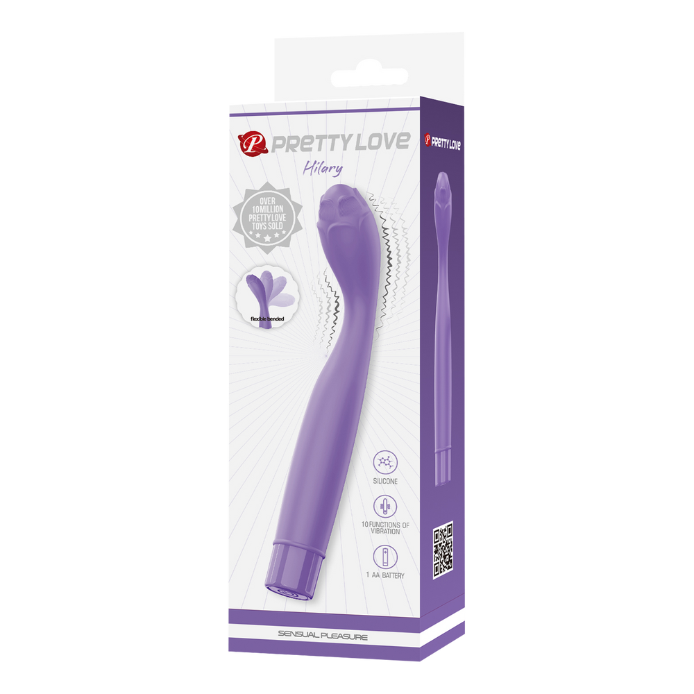 6: PL – Hilary – Biegsamer G-Punkt-Vibrator – Lila