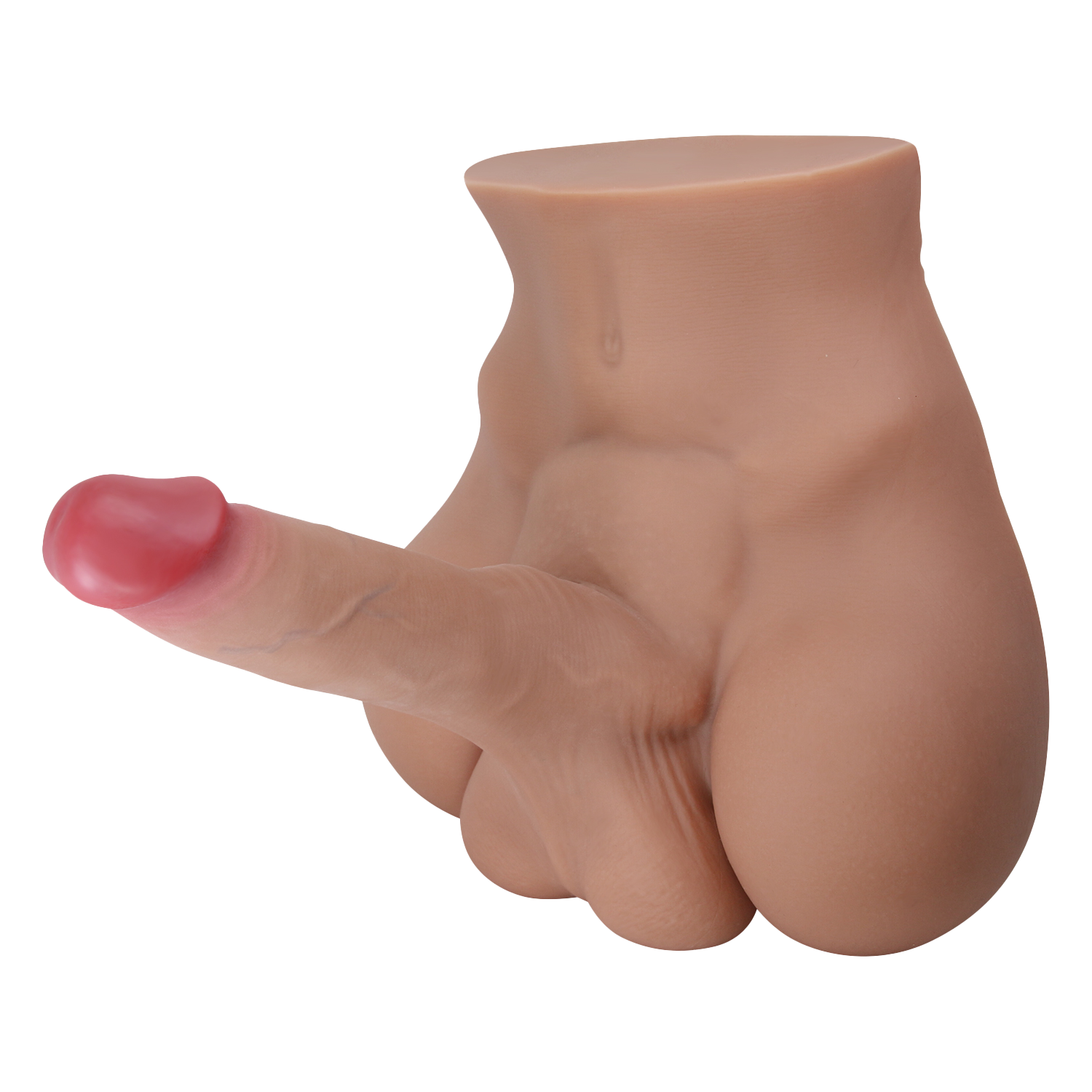 4: Crazy Bull – Rhyne – Masturbator mit biegsamem Dildo – Nude