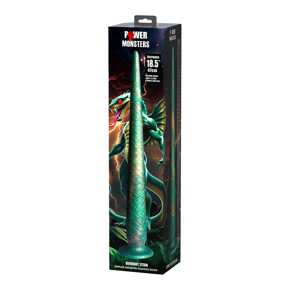 Power Monsters – Verdant Titan – Mythischer Dildoschwanz – Mix Color
