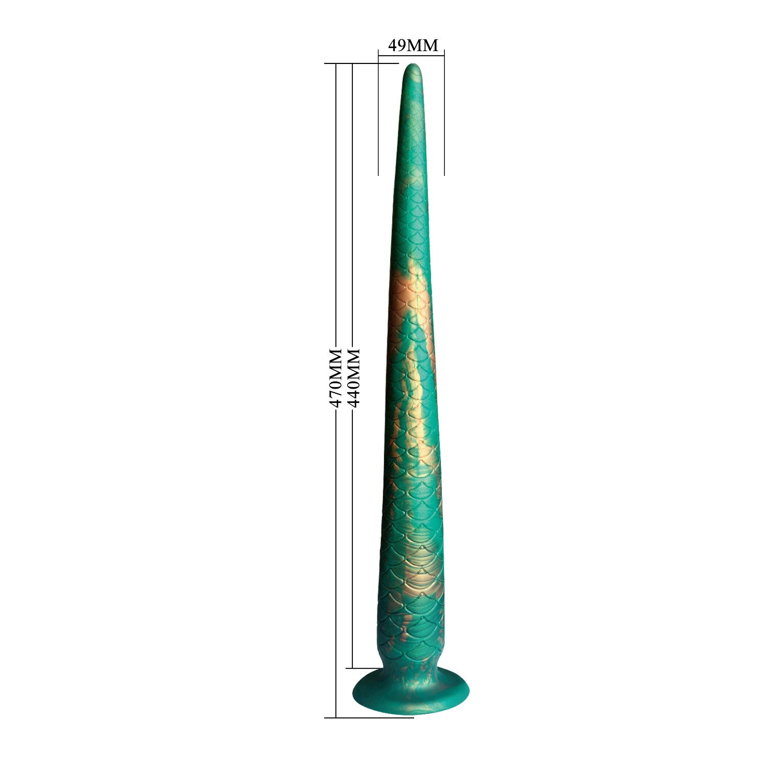Power Monsters – Verdant Titan – Mythischer Dildoschwanz – Mix Color