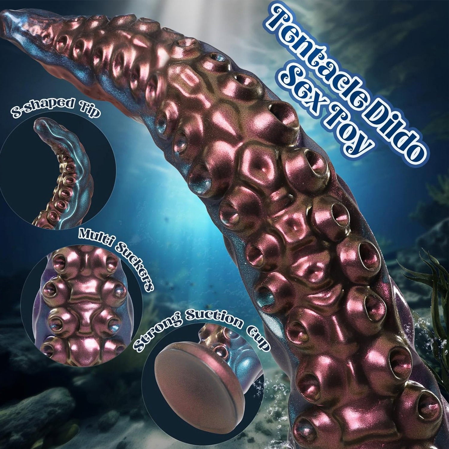 6: Power Monsters – Maelstrom Beastlord – Tentakel-Dildo – Mix Color