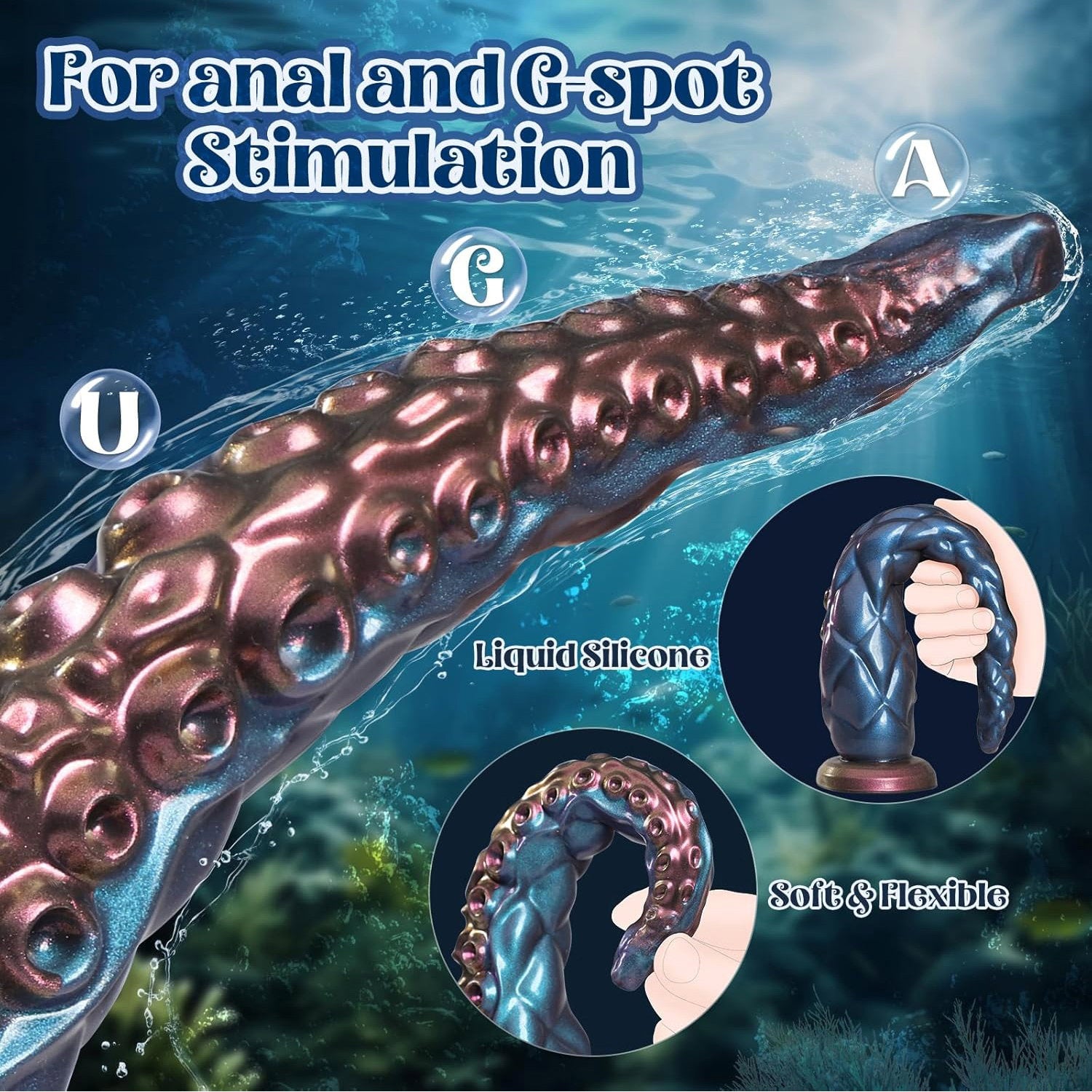 8: Power Monsters – Maelstrom Beastlord – Tentakel-Dildo – Mix Color