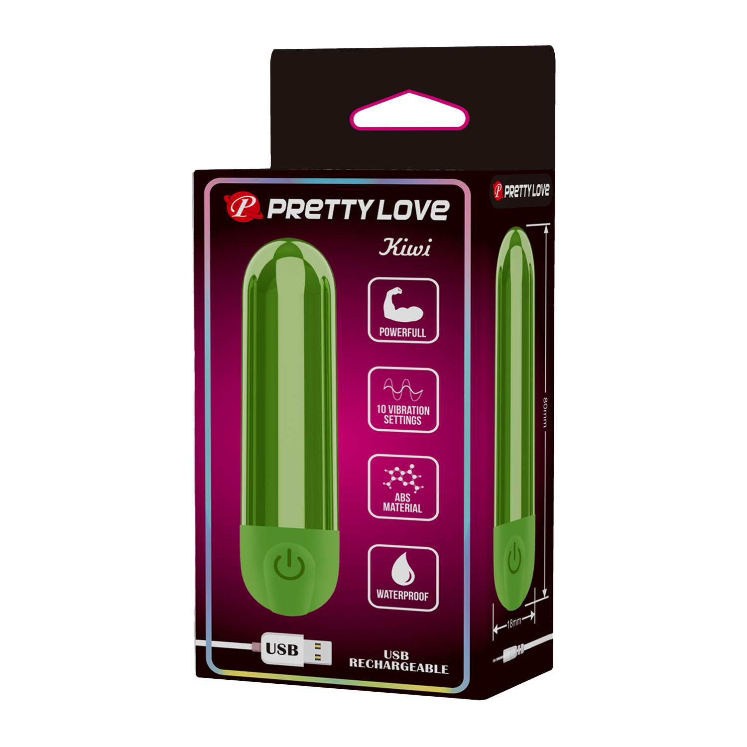 8: PL – Kiwi – Kugelvibrator – Grün
