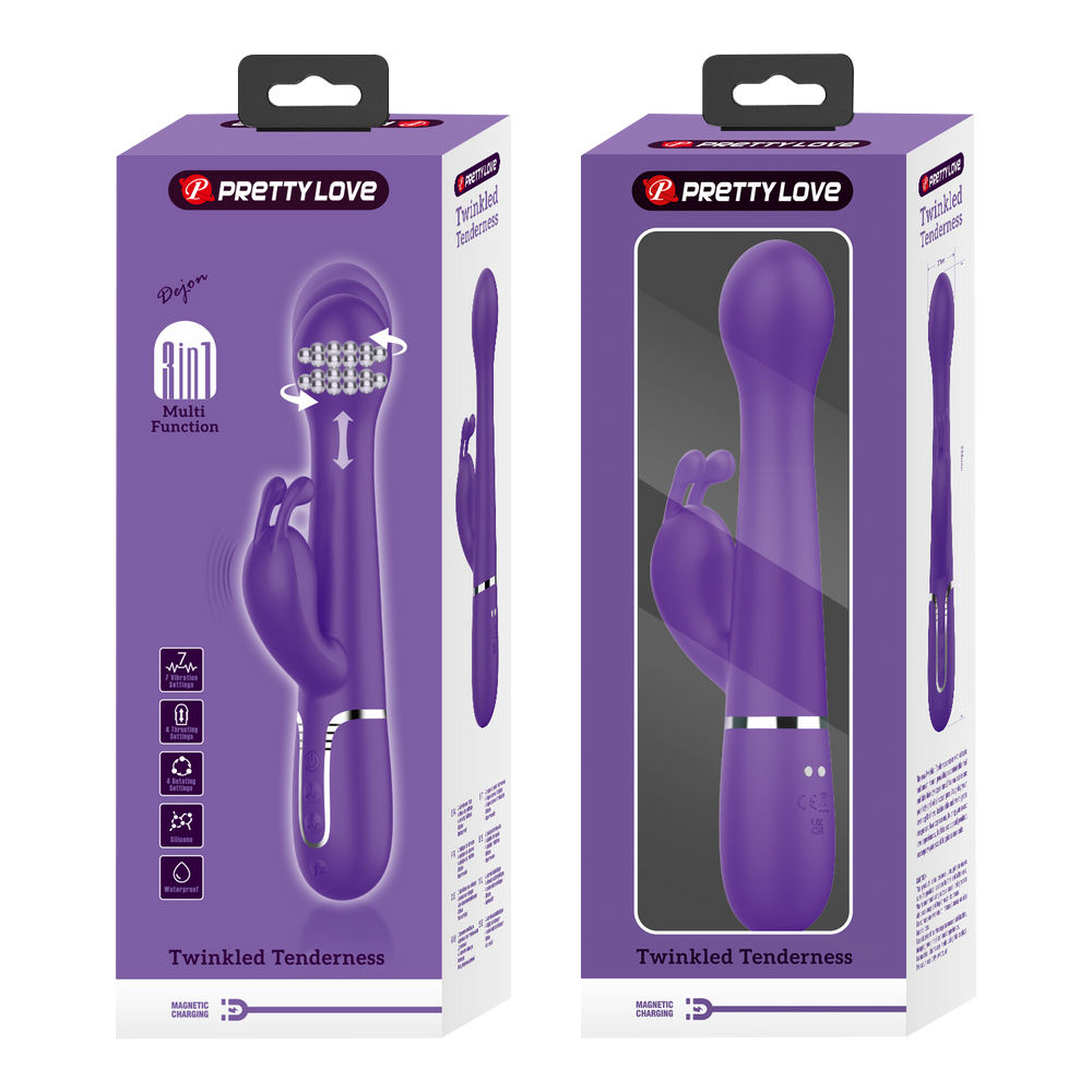 8: PL - Dejon - Rabbit Vibrator - Lila