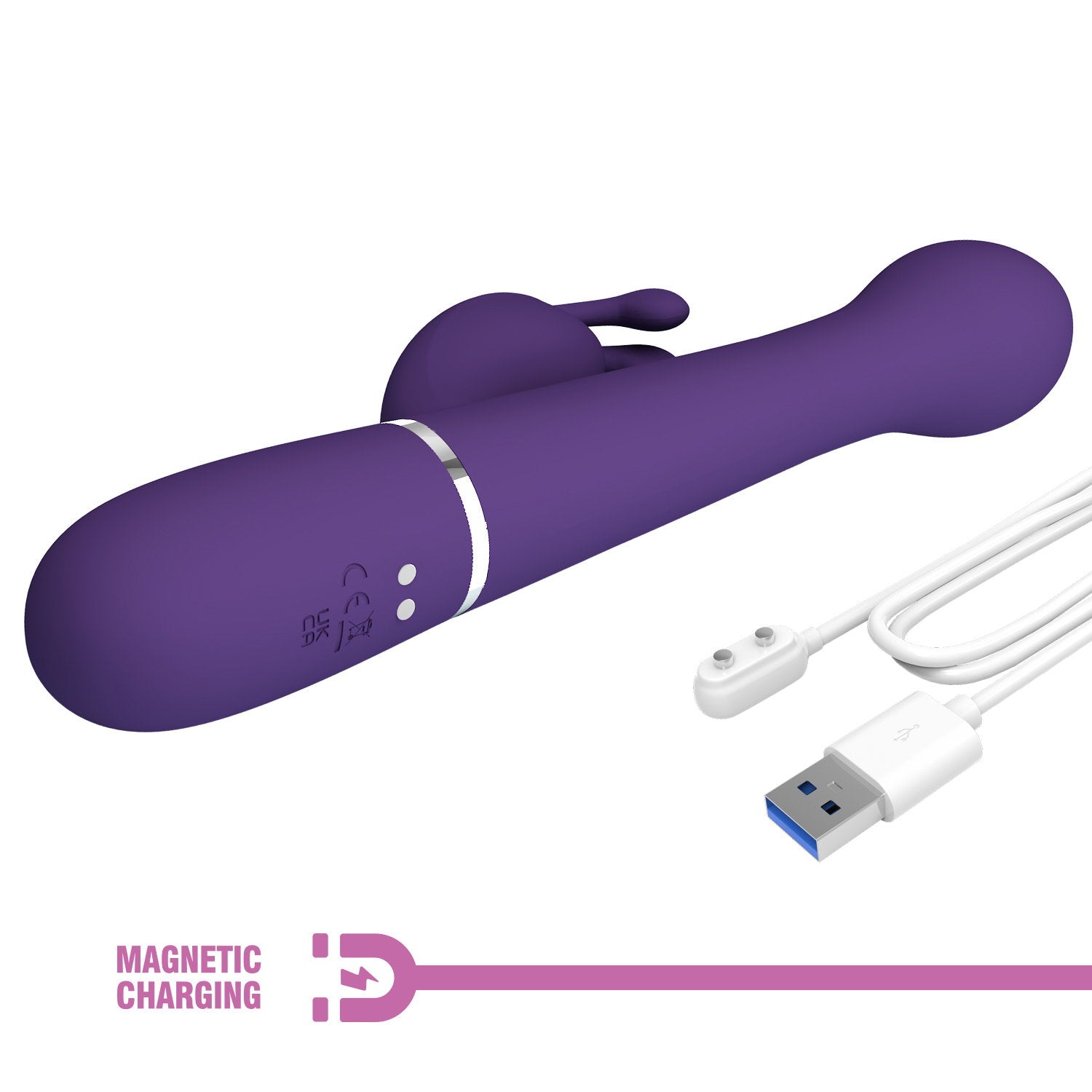 9: PL - Dejon - Rabbit Vibrator - Lila