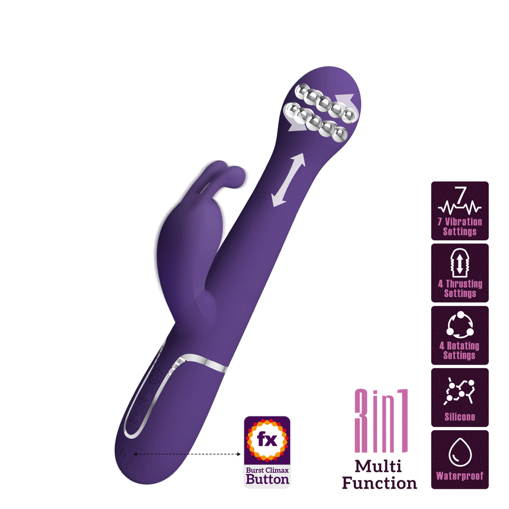 12: PL - Dejon - Rabbit Vibrator - Lila